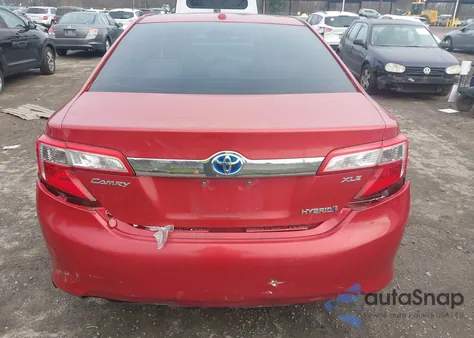 2012 Toyota Camry Hybrid Xle from USA, damaged, VIN 4T1BD1FK3CU035524